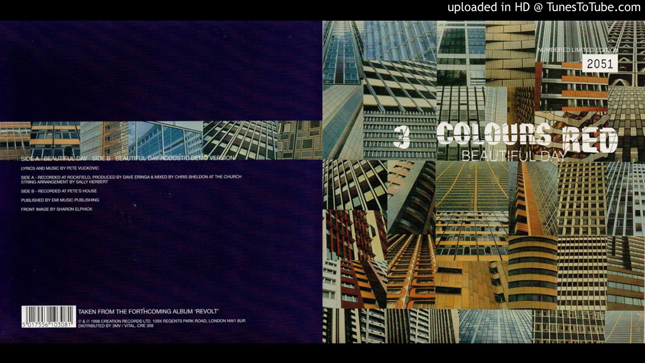 3 Colours Red - Beautiful Day (Acoustic Demo Version)