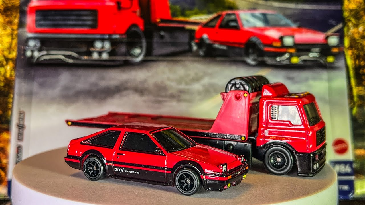 Hot Wheels Toyota AE86 Sprinter Trueno/Fleet Street #84 Team Transport