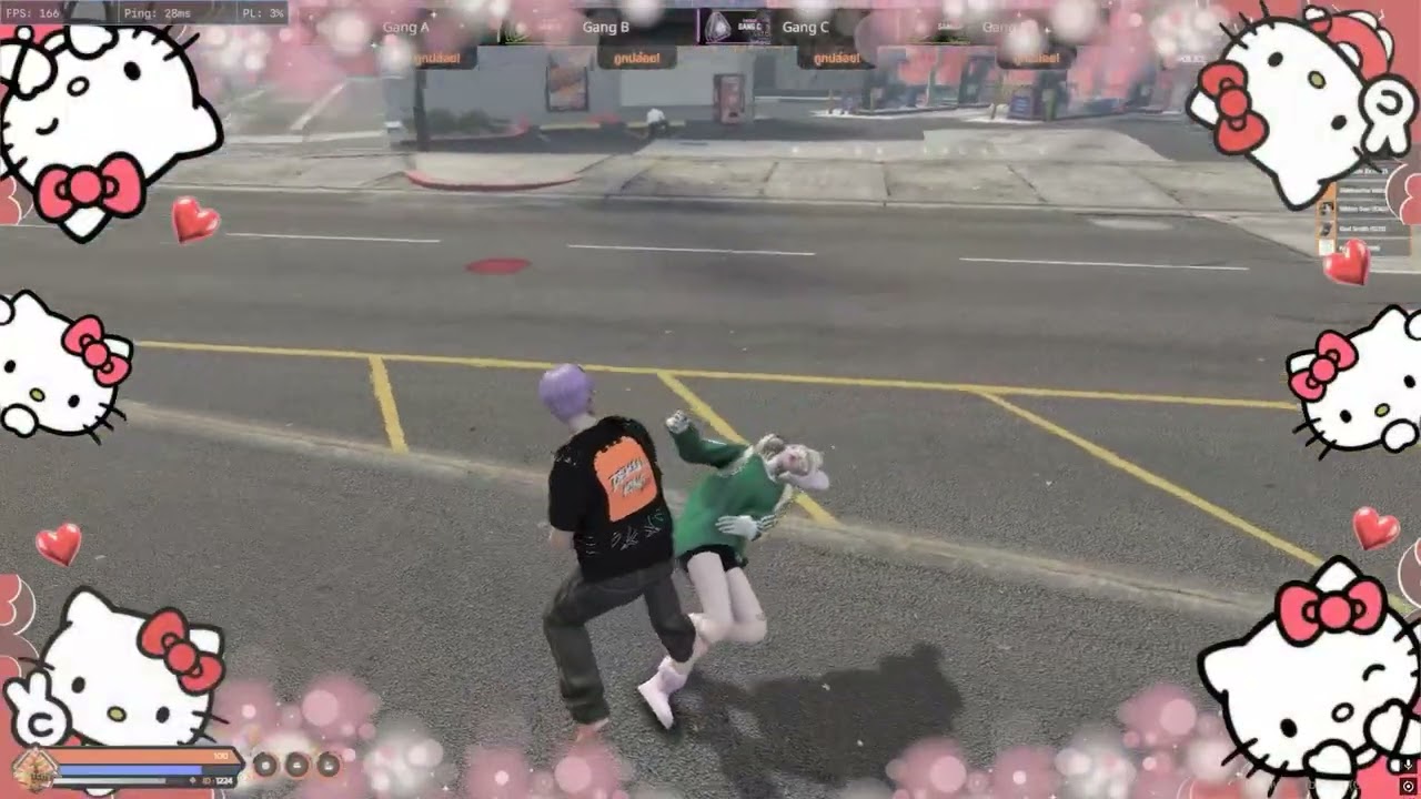 เลียก่อนรัน #fivem #siddharthaak #gtav #lastcity