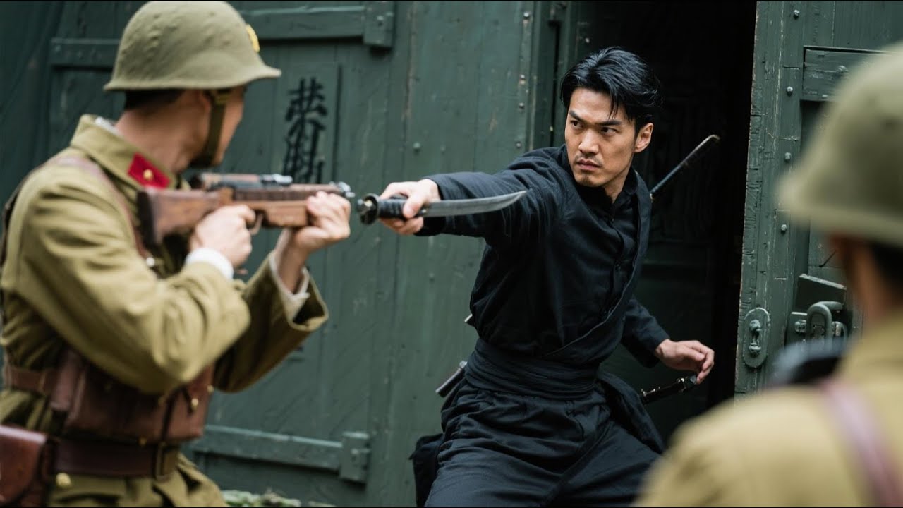 Action Movie|Kung Fu master sneaked into the Japanese prison and killed everyone he saw