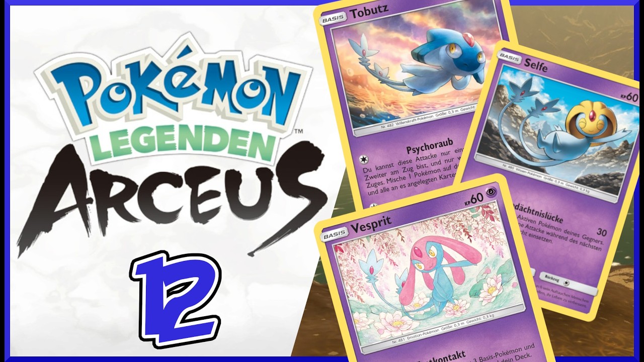 Pokémon Legenden Arceus ♦ 12 ♦ Die Begegnungen mit Tobutz, Selfe und Vesprit