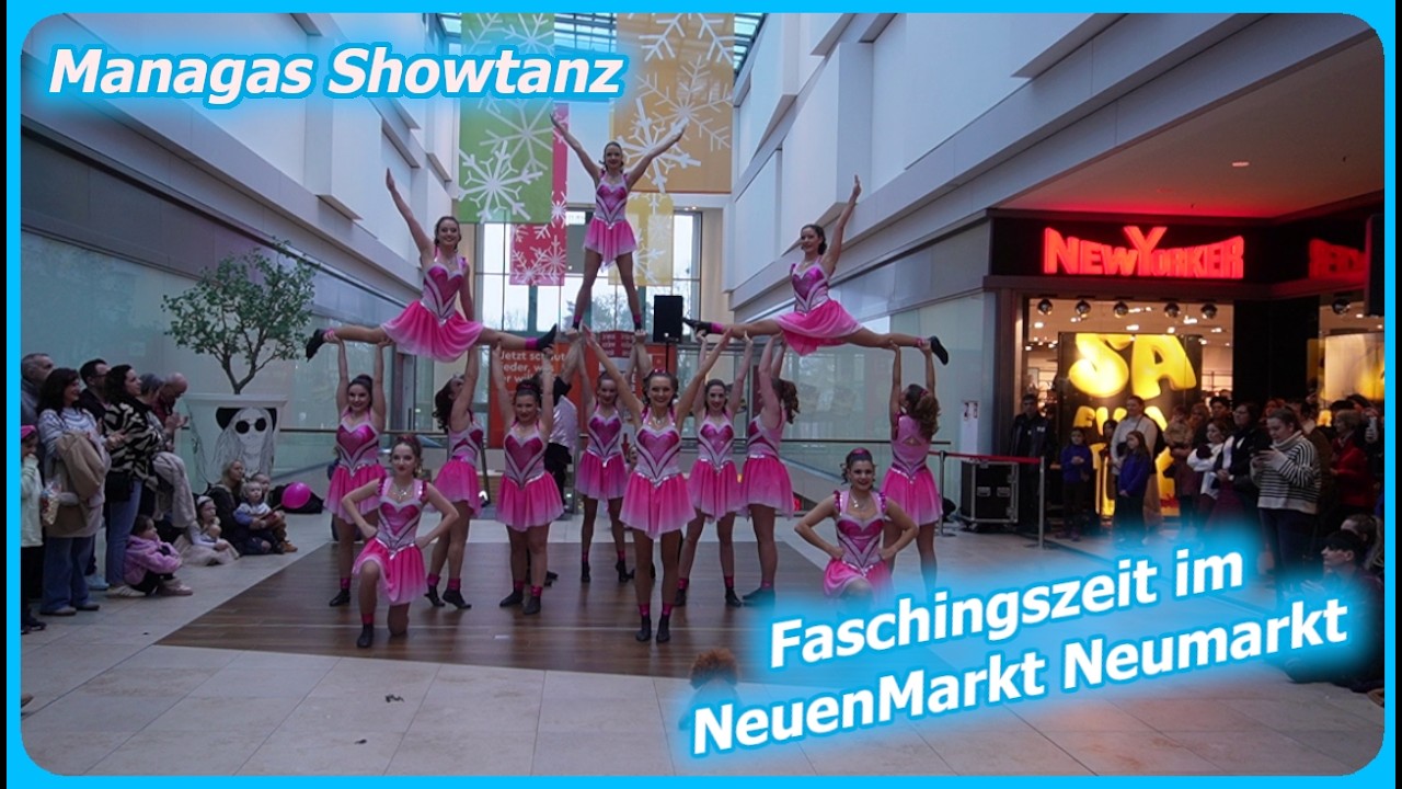 Showtanz | Faschingszeit im NeuenMarkt 2026 | Managas Showtanz