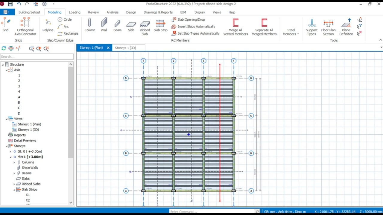 RIBBED SLAB  DESIGN