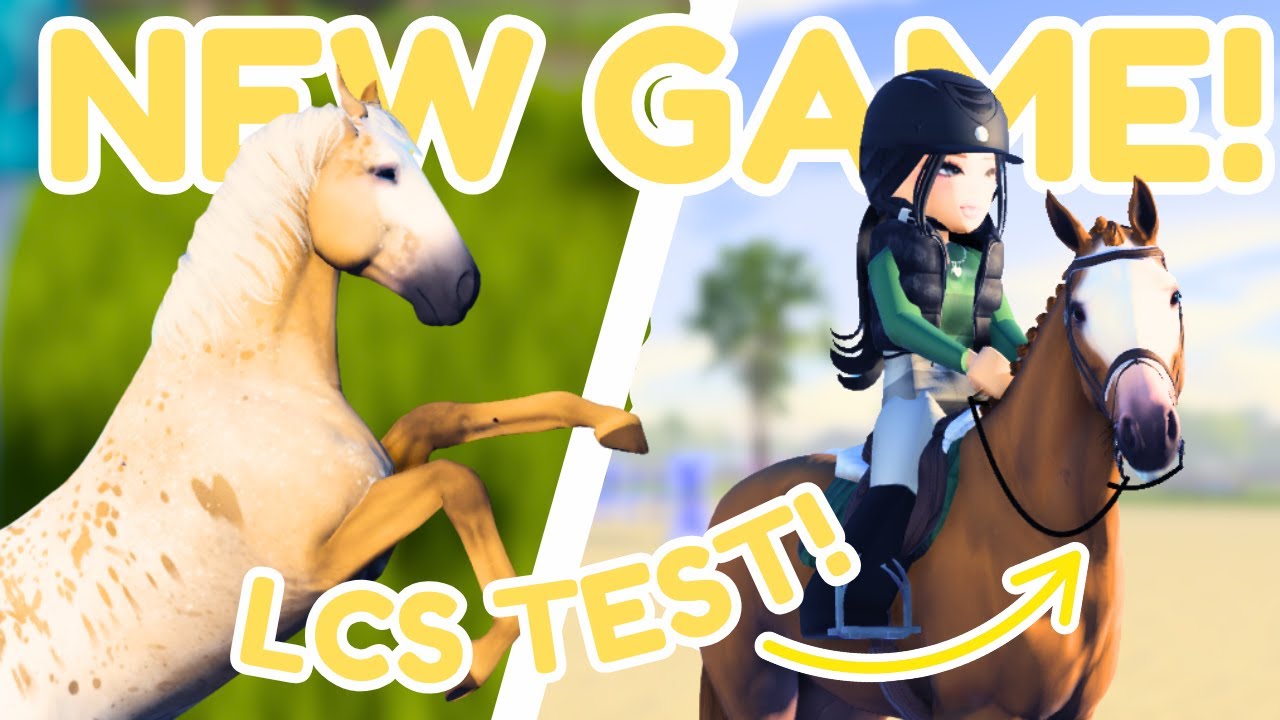 LCS Test Game! || AMAZING Roblox Horse Game!