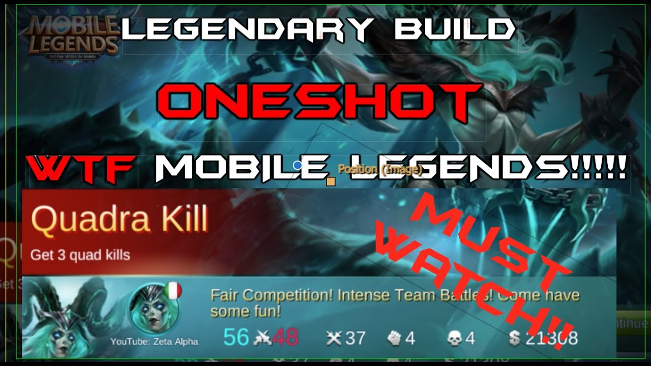 Oneshot Vexana Build - Mobile Legends are you serious?!?!? (MUST WATCH)
