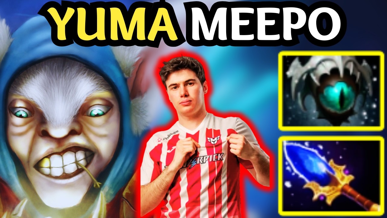 🔥 Yuma MEEPO Carry is ACTUALLY INSANE &mdash; Infinite Clone DOMINATION 🔥 Dota 2 Gameplay