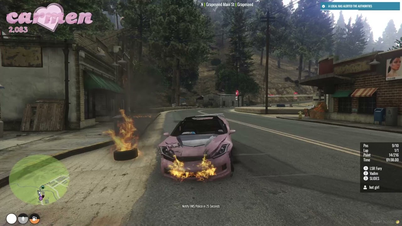 Carmella's Racing Career is going great!