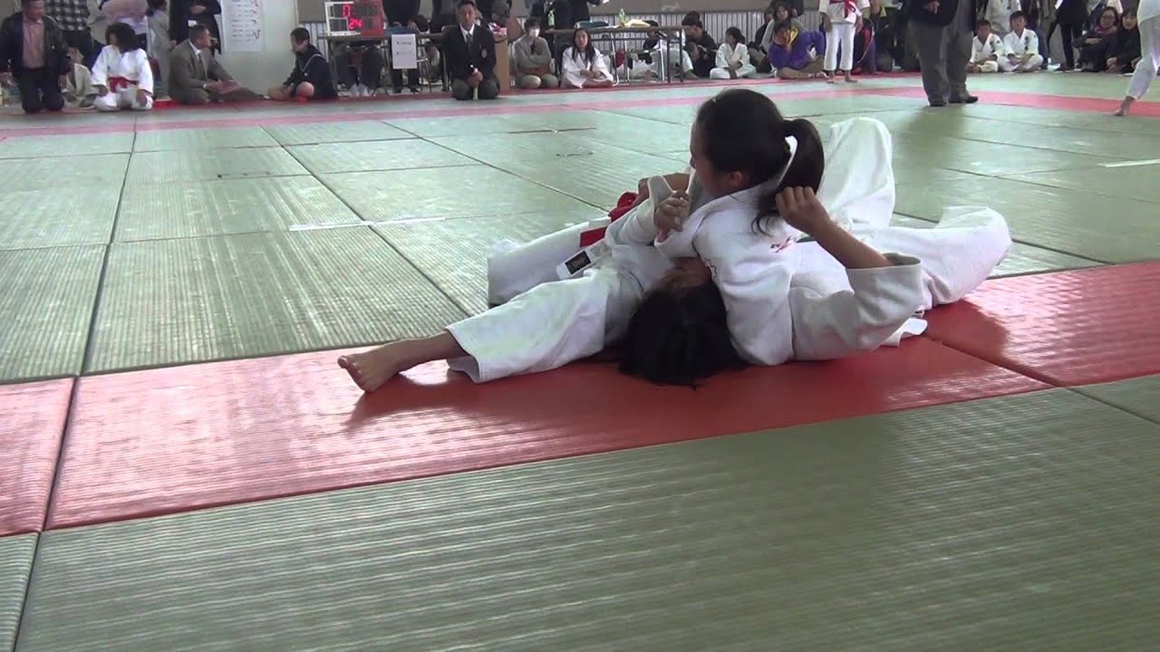 ２５年鞍手少年柔道５・６年女子４回戦②