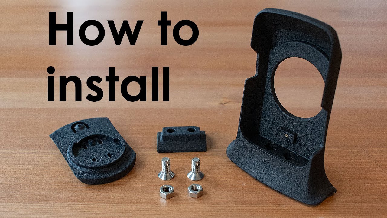 How to install the fastest bike computer mount in the world