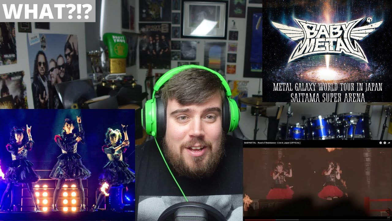 WHAT!?! - BABYMETAL - Road of Resistance - Live in Japan - REACTION