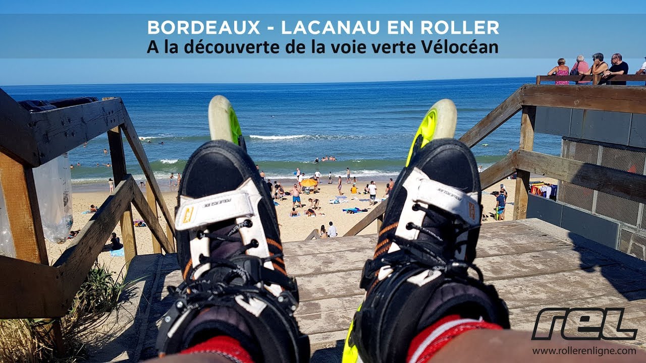 La voie verte Vélocéan : de Bordeaux à Lacanau Océan en roller