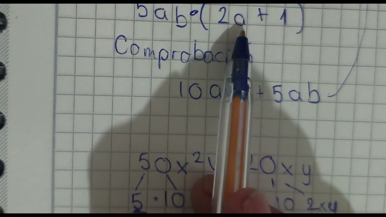 Factor comun(Explicación) 9no A y B