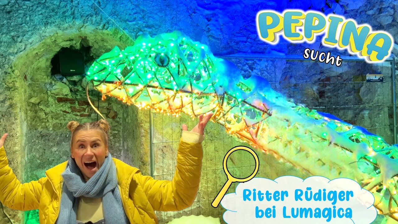 🏰 PEPINA sucht RITTER RÜDIGER 🔍✨ bei LUMAGICA auf der Burg Ehrenberg 🌈 Video für Kinder