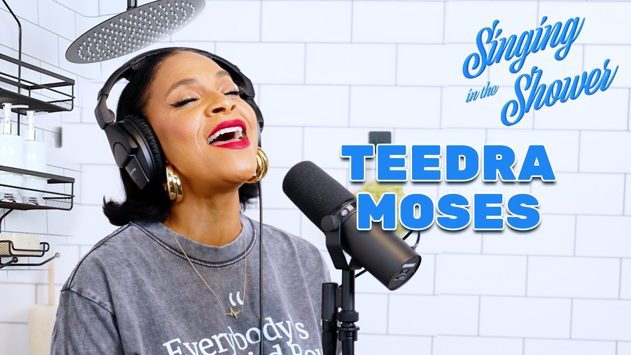 Teedra Moses - Be Your Girl (Live Performance) | Singing in the Shower