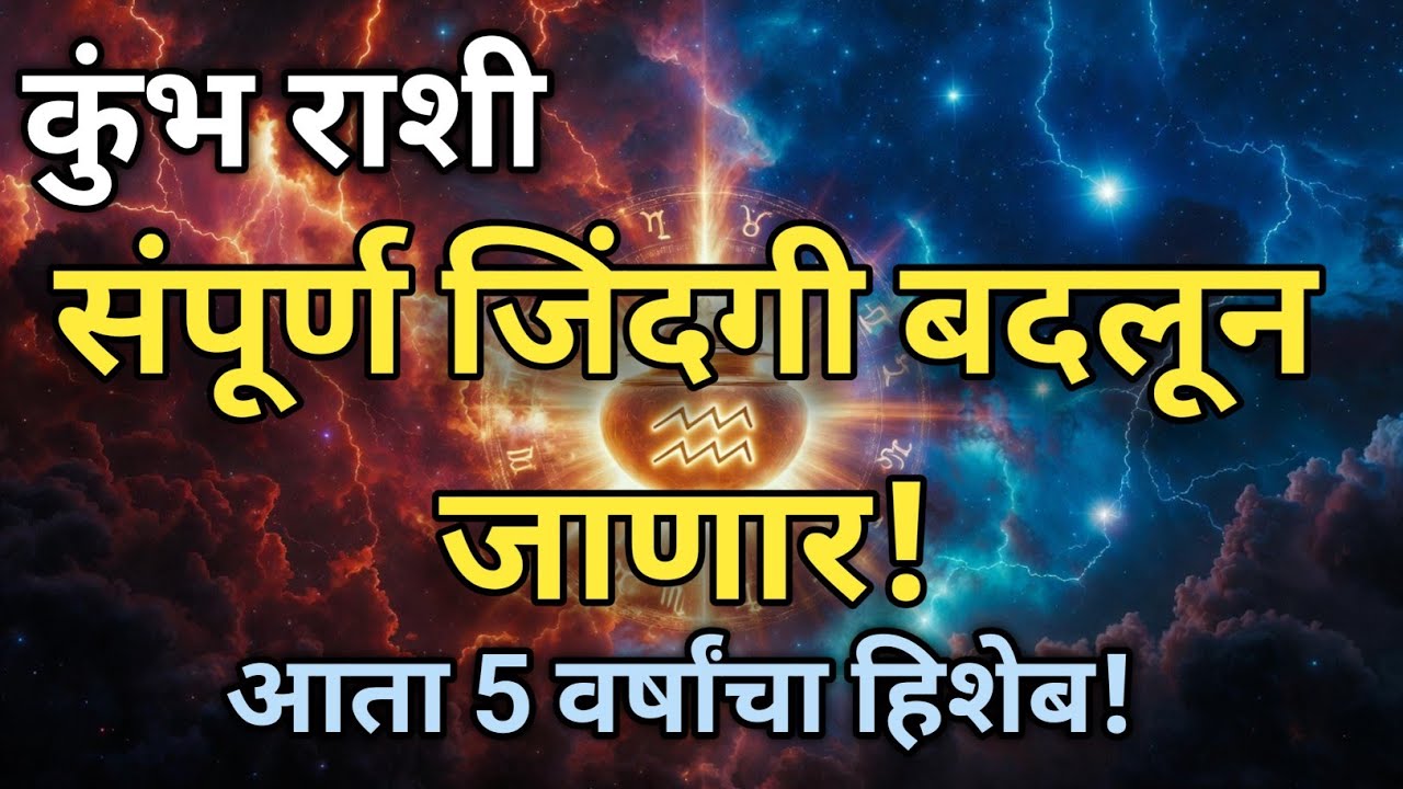 कुंभ राशी मार्च 2026 | शनी-शुक्र मालव्य राजयोग | गुरु मार्गी | 5 वर्षांचा संघर्ष संपणार?