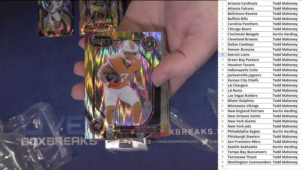 2024 Select Football 4x Box Hanger Break #3 LBB