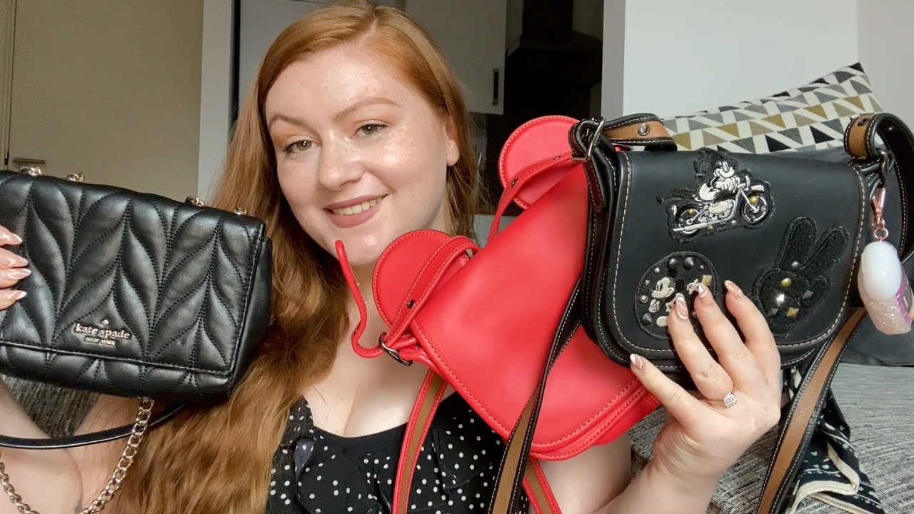 ASMR ~ Showing My Bags/Purses ~ Coach ~ Kate Spade ~ Loungefly