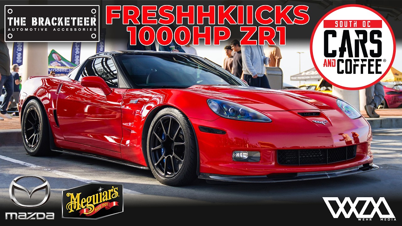 @Freshhkiicks 1000 HP ZR1, 1016 TT HURACAN EVO, DIABLO VT, - South OC Cars and Coffee.