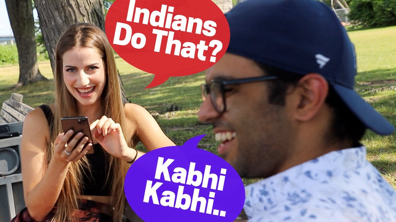 Indian Student & A Canadian Girl Check Each Other's TINDER!