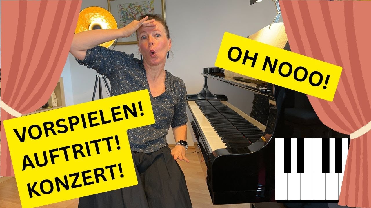 Hilfe AUFTRITT! Vorspielen - oh, no! Wie Du deine Bühnen-Angst erfolgreich überwindest!