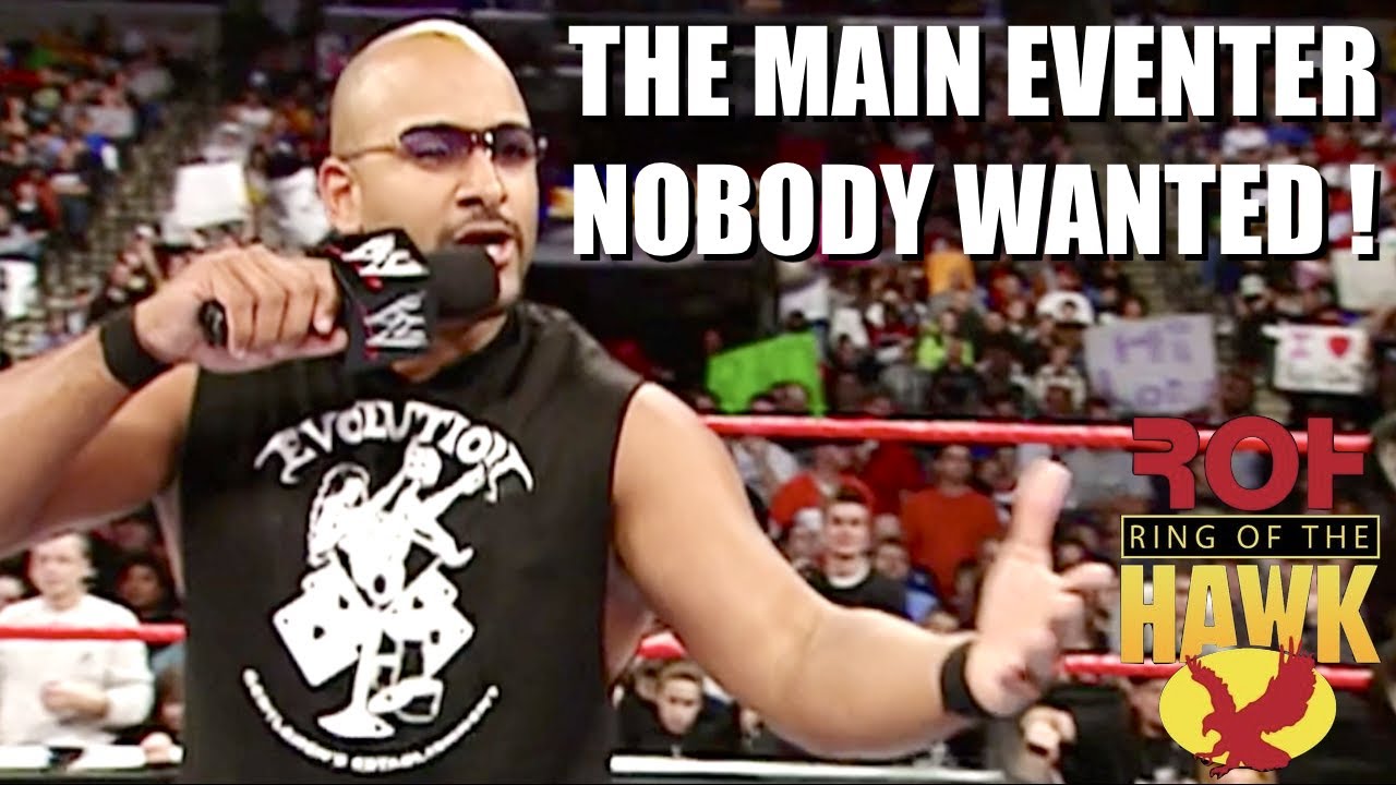 THE MAN WHO WRESTLED LEGENDS FOR SOME REASON.
