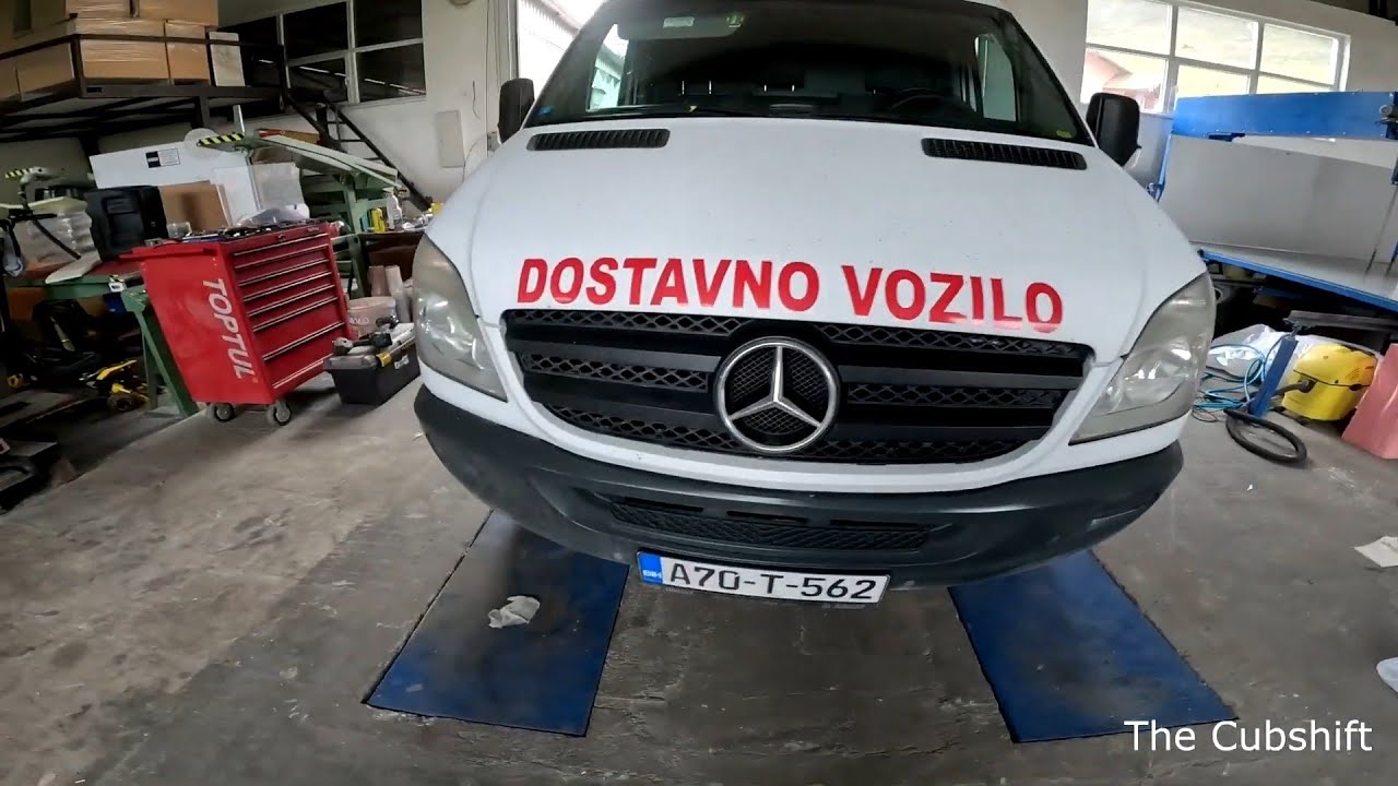 Mali servis Mercedes Sprinter 215CDI 2008/Oil change/Service log