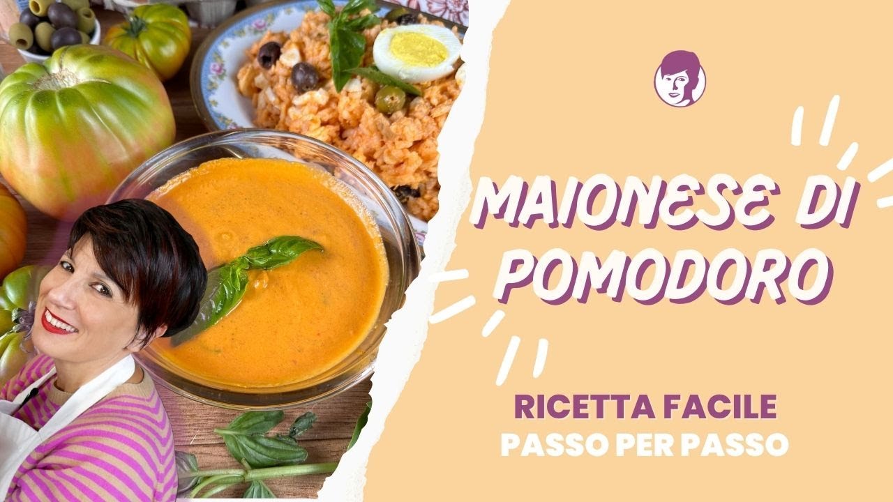 Maionese di pomodoro per insalata di riso, freselle | Antonietta Polcaro