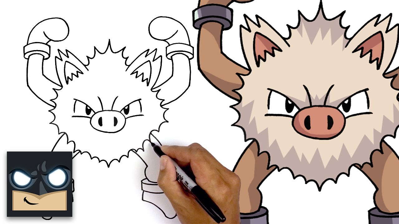 How To Draw Primeape | Pokemon || Pokemon Drawing for Beginners