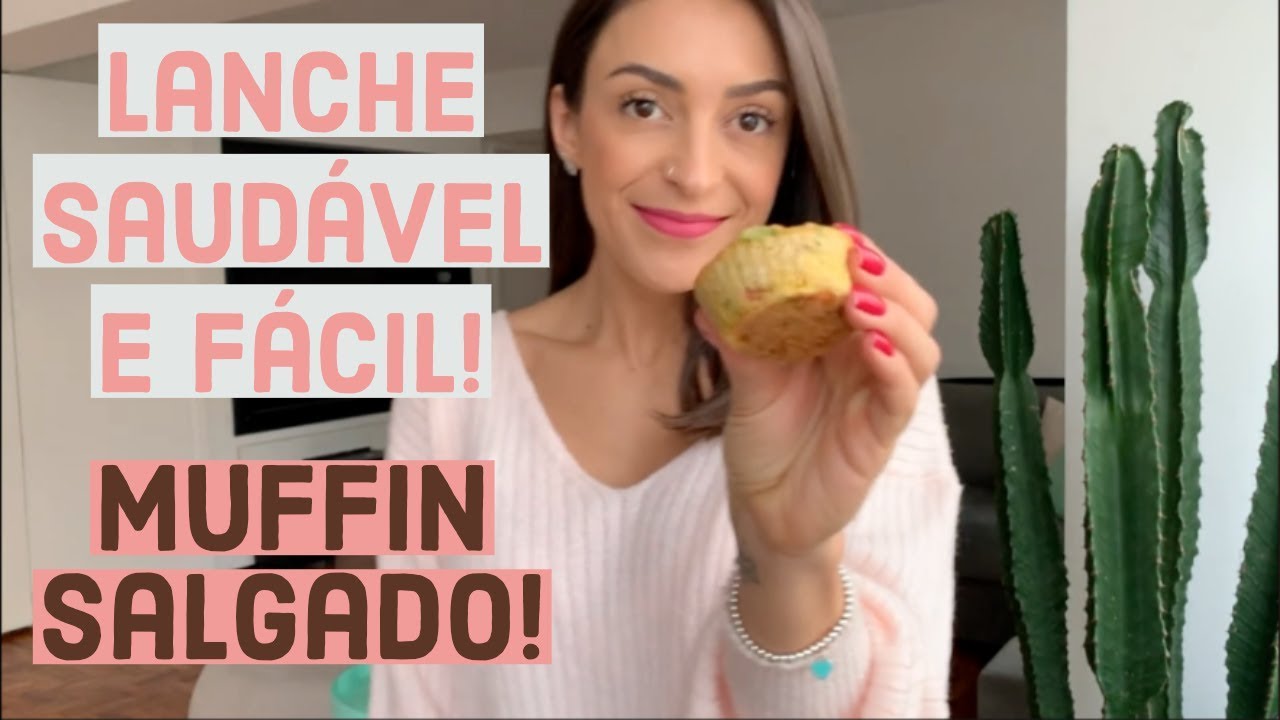 MUFFIN DE LEGUMES sem glúten e lactose