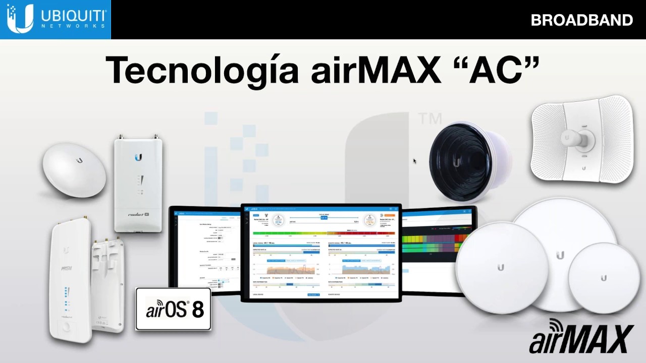 Ubiquiti Conozca sobre la 2da Generación de Airmax AC