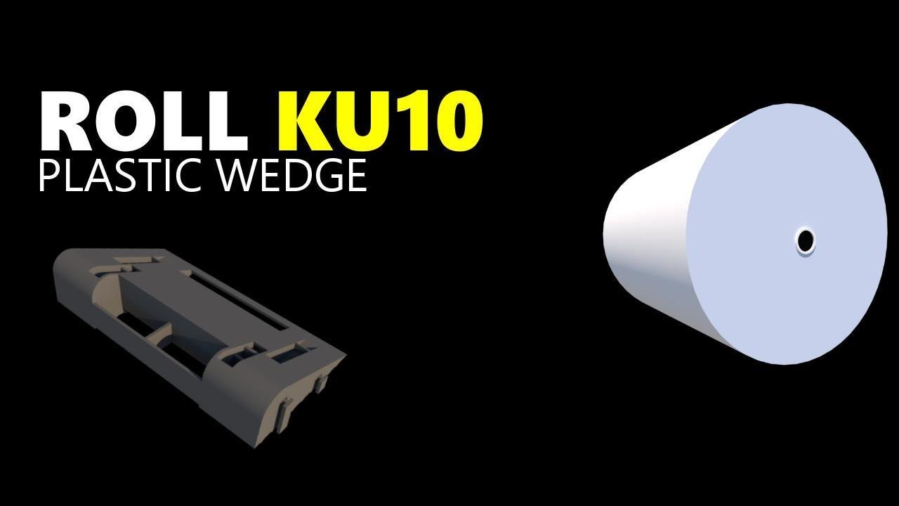 ROLL KUNEO KU10 plastic wedge