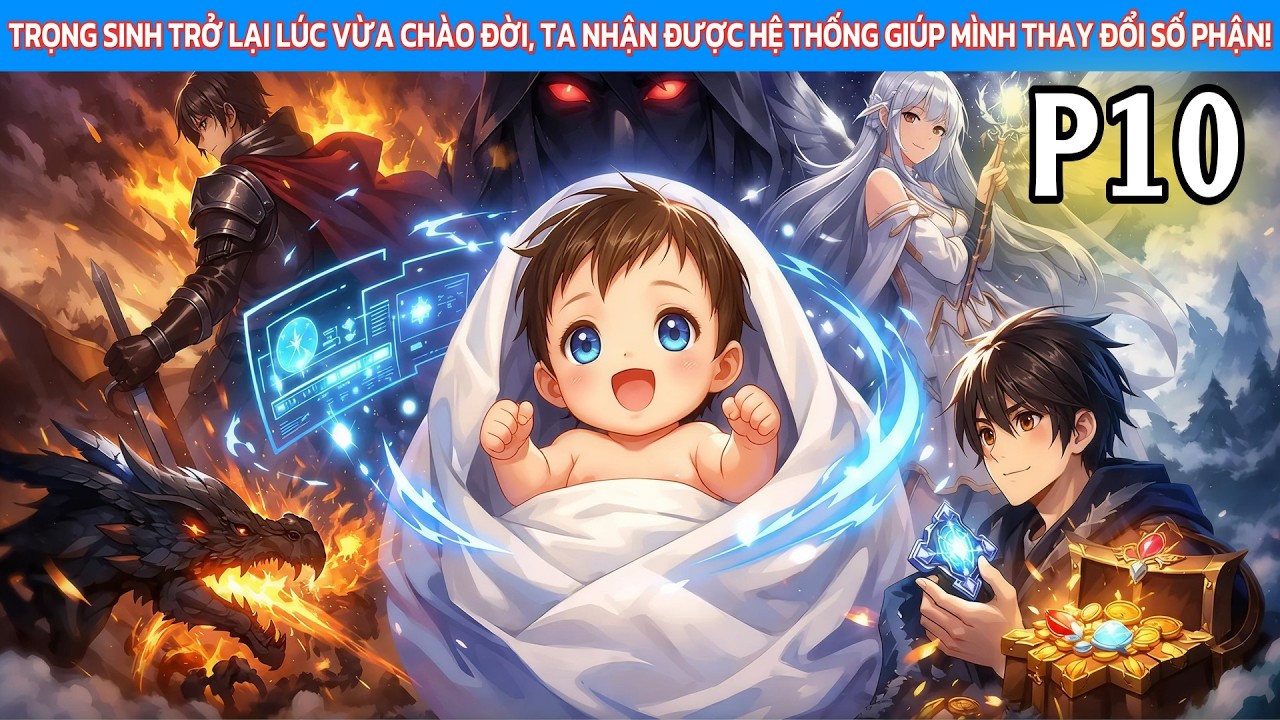 [P10] TRỌNG SINH TRỞ LẠI LÚC VỪA CHÀO ĐỜI, TA NHÂN ĐƯỢC HỆ THỐNG GIÚP MÌNH THAY ĐỔI SỐ PHẬN