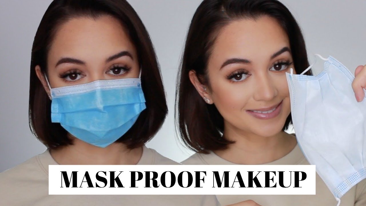 HOW TO WEAR MAKEUP WITH A FACE MASK | NO TRANSFER & LONG LASTING