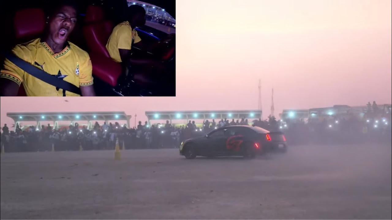 iShowSpeed Goes Drifting In Ghana 💀 *ALMOST CRASHES*