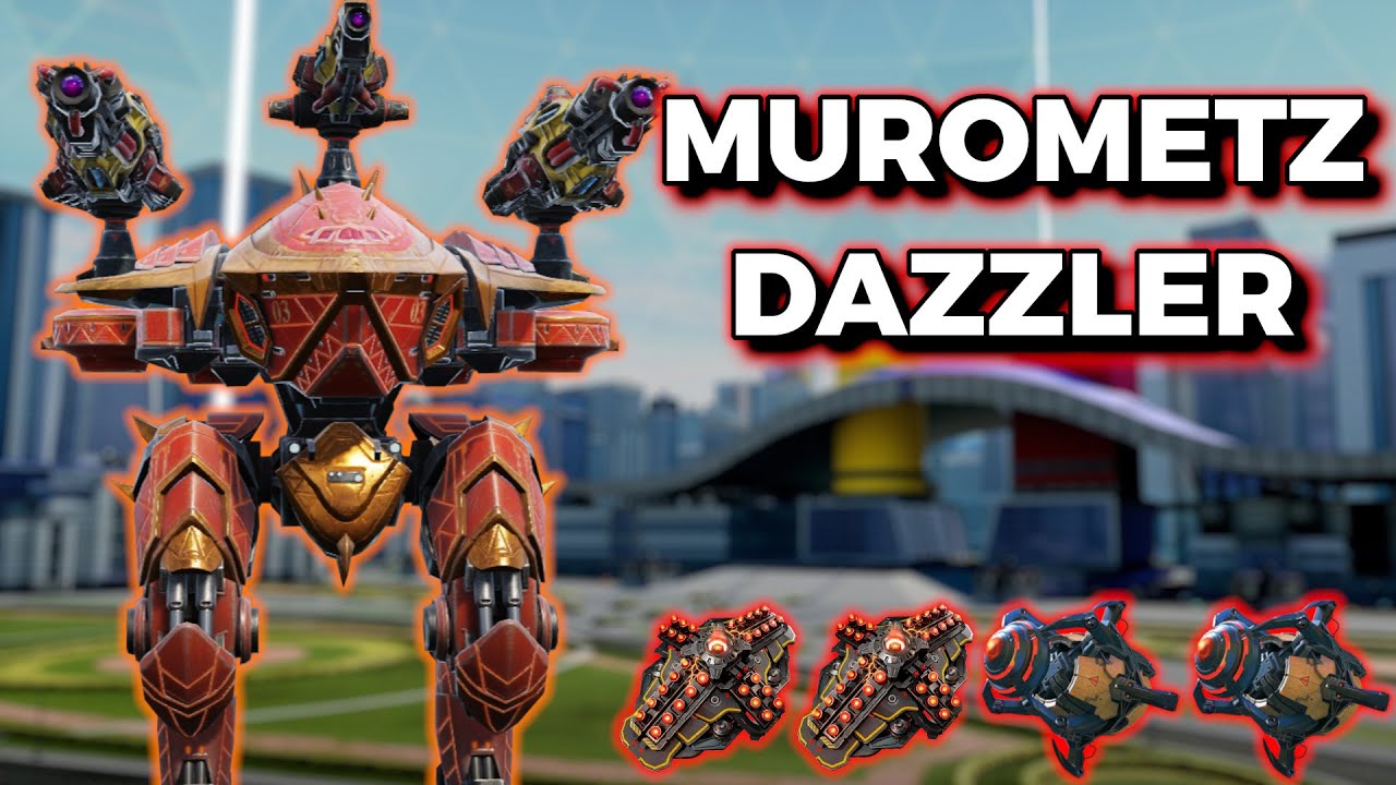 WR - Can My Old Meta Murometz Dazzler Compete In Today's Meta + Pyro Giveaway Winners | War Robots