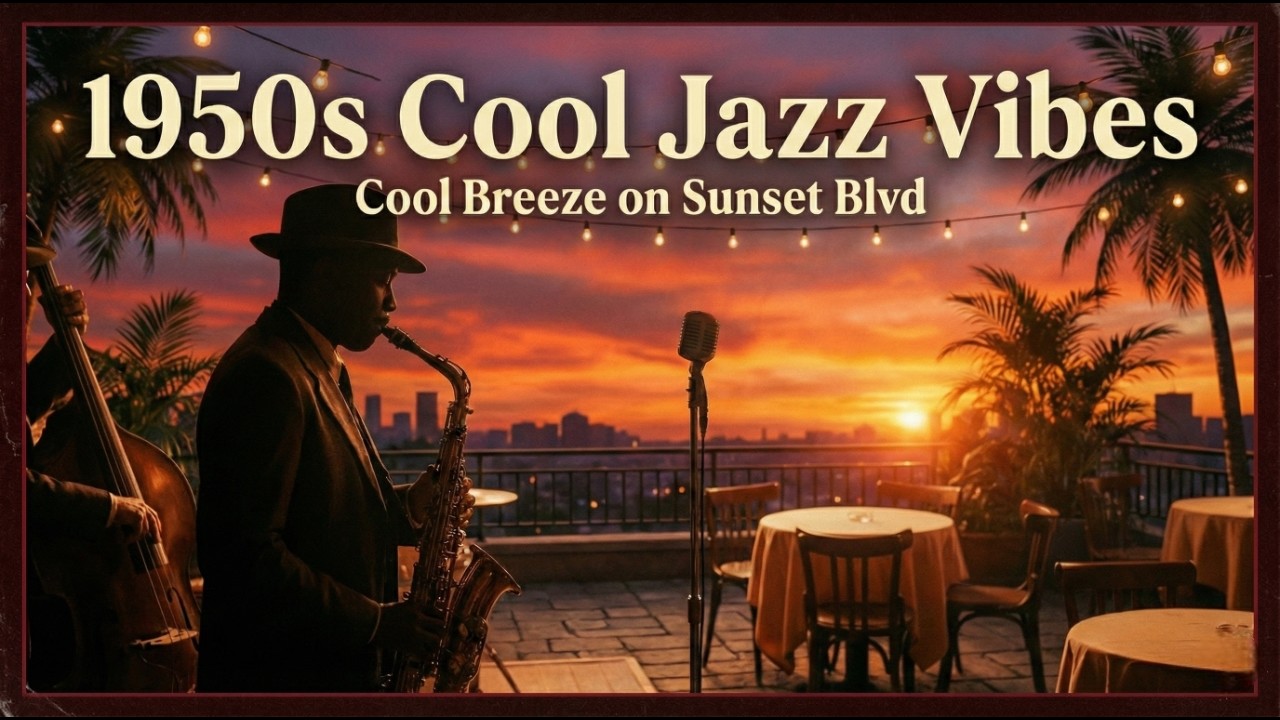 Cool Breeze on Sunset Blvd – 1950s Cool Jazz Vocal | Classic West Coast Lounge
