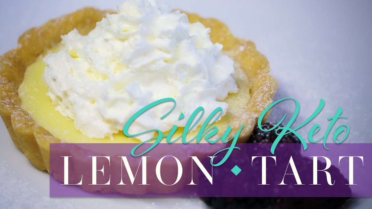 Silky Keto Lemon Tart (Made With Lupin Flour)