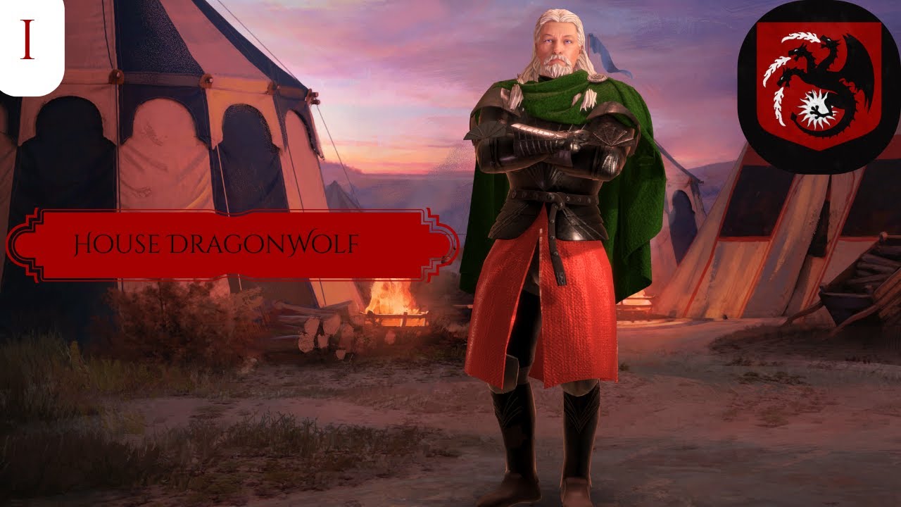 TOURING THE SEVEN KINGDOMS! Crusader Kings 3 - AGOT House DragonWolf Ch 1