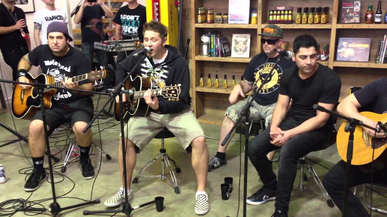 Zebrahead - Falling Apart (Acoustic) Live in Australia 2014