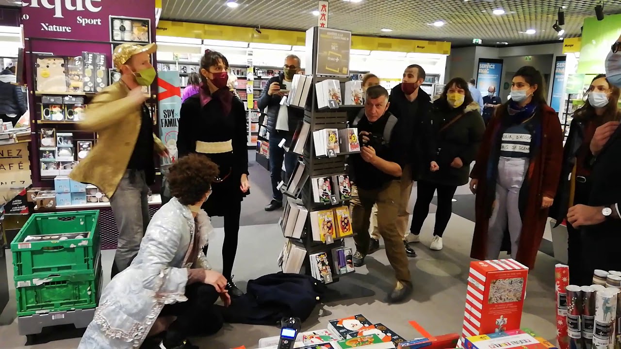 Happening culture à la Fnac de Bordeaux