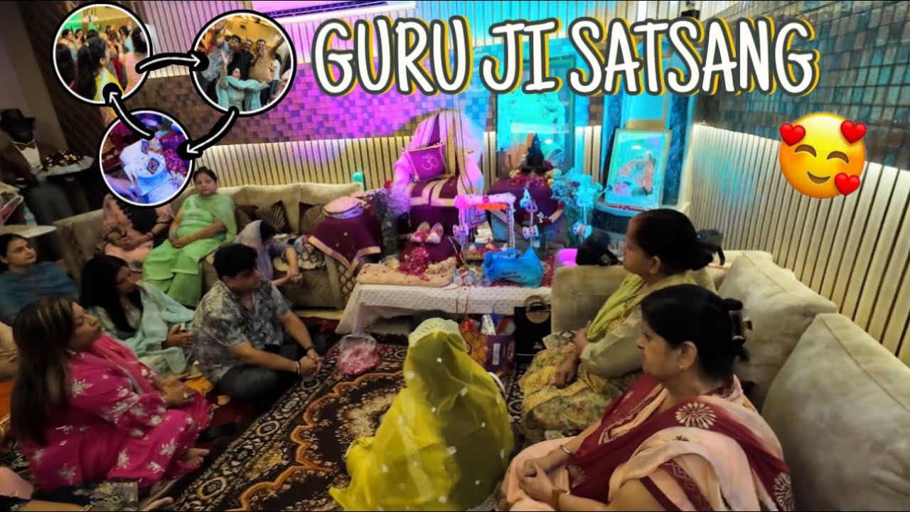 GURU JI Satsang Vlog 😍 || KRISH BHAI || #vlog #guruji 