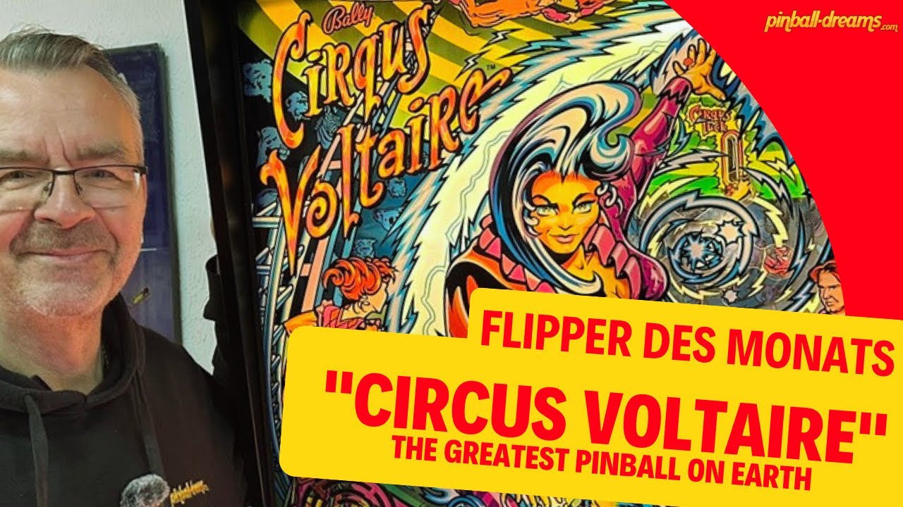 Flipper des Monats - Circus Voltaire, Bally 1997