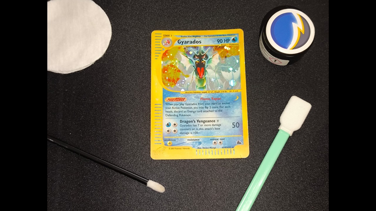 RESTAURO COMPLETO GYARADOS SKYRIDGE - che risultato avrò ottenuto?