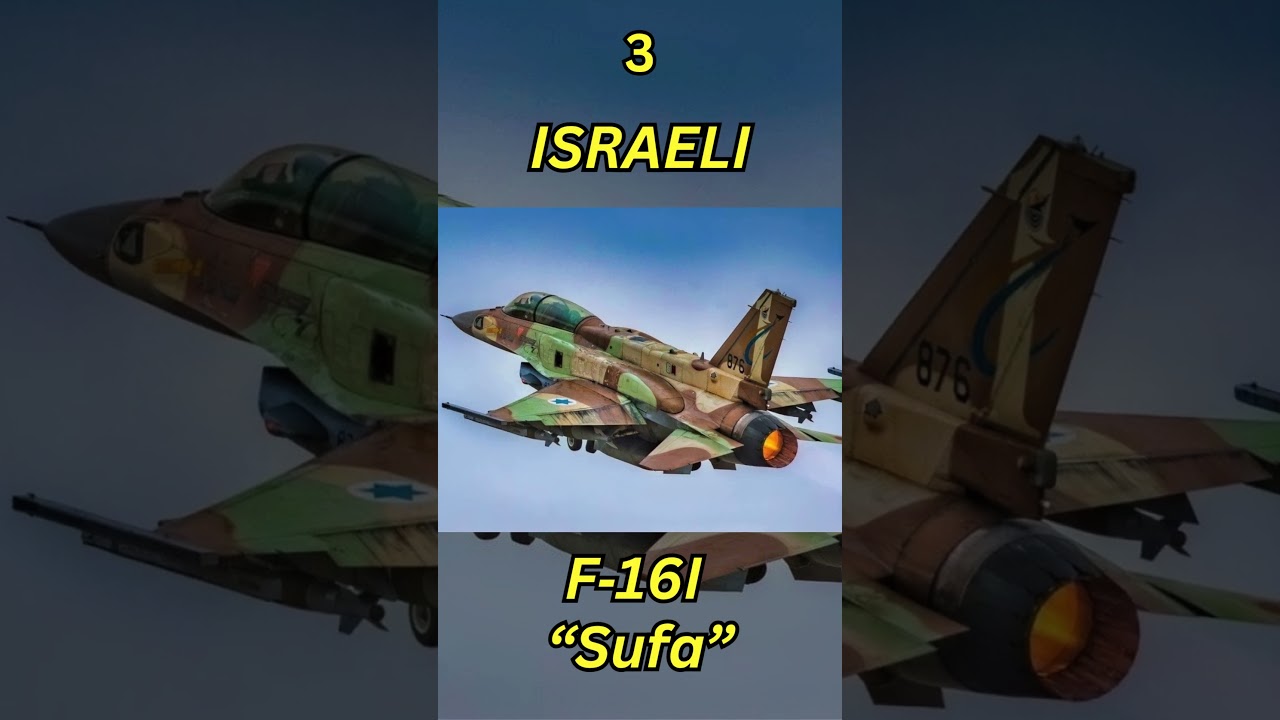5 Deadliest Fighter Jets of the Israeli Air Force