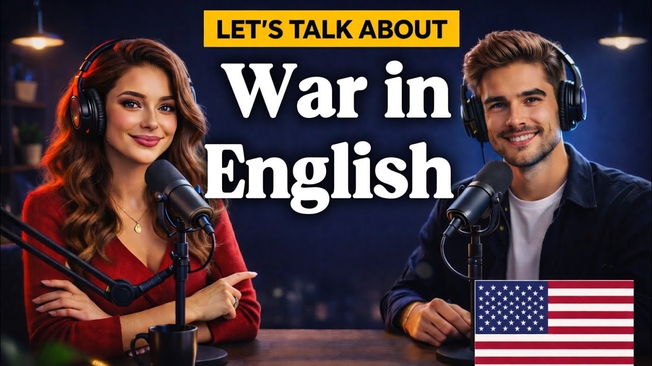 How to Talk About War in English | Real English Conversation Practice