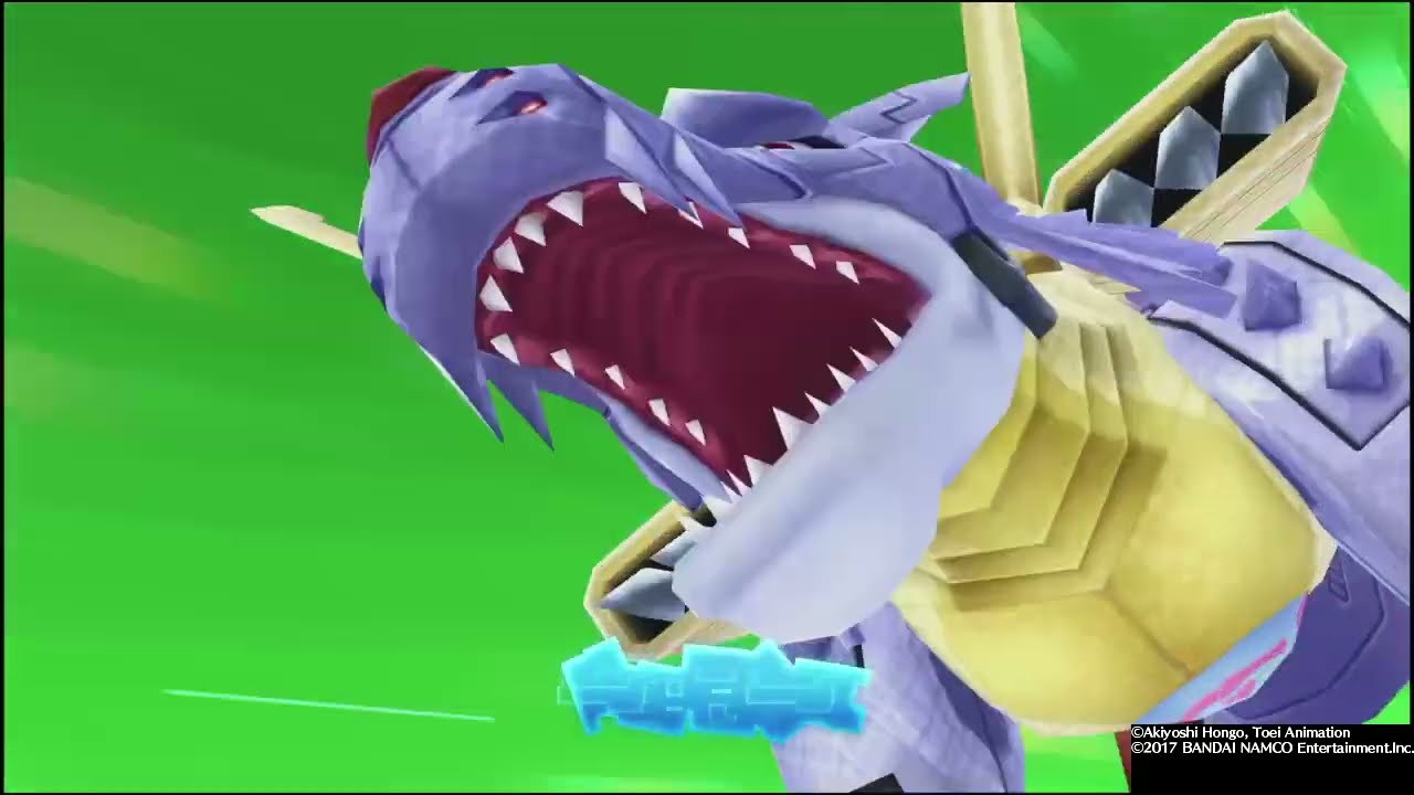 Digimon World: Next Order - Metal Garurumon Boss Fight