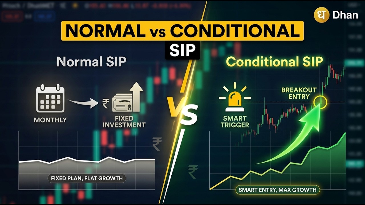How to Do Stock SIP on Dhan: Normal vs Conditional SIP Explained | Dhan