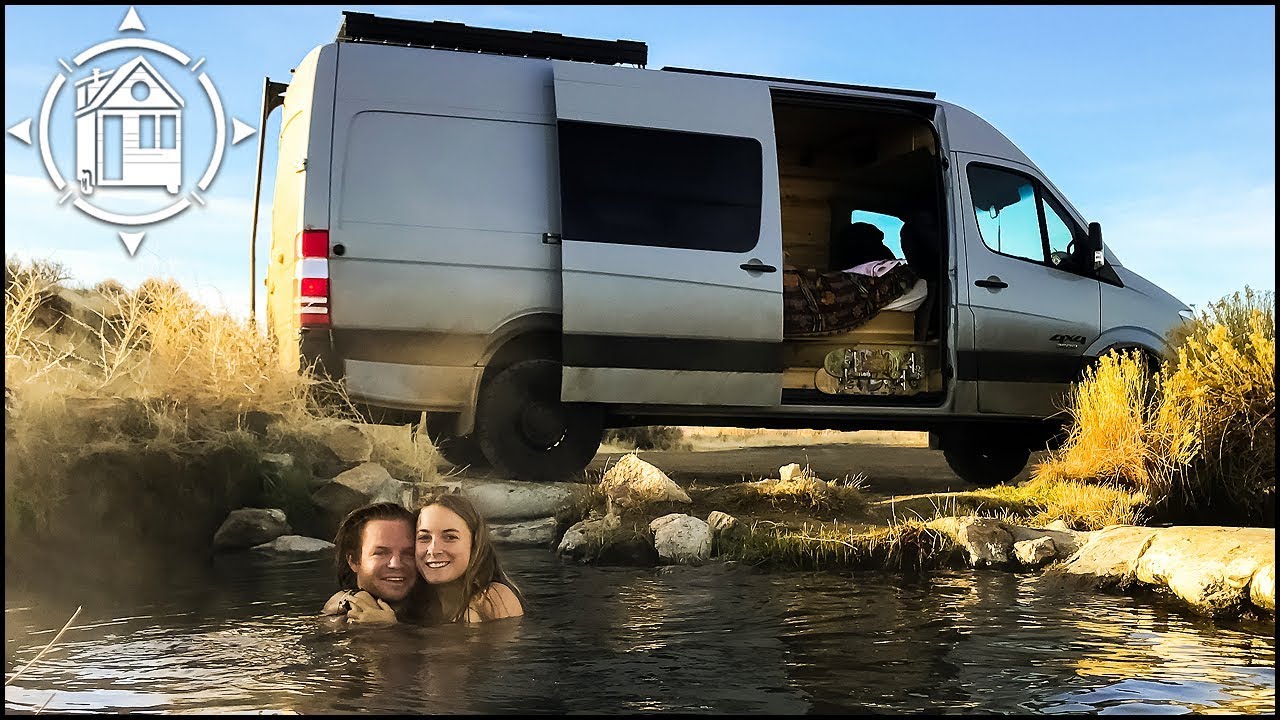 Ultimate Off-Grid VAN LIFE in Sprinter Van with a HUGE Solar System