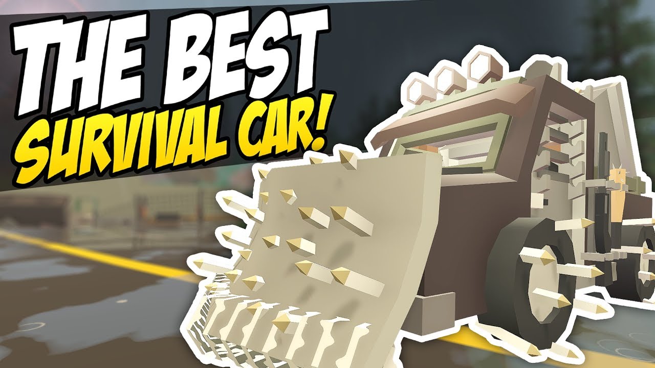 THE BEST SURVIVAL CAR - Unturned Custom Vehicle | Zombie Apocalypse!