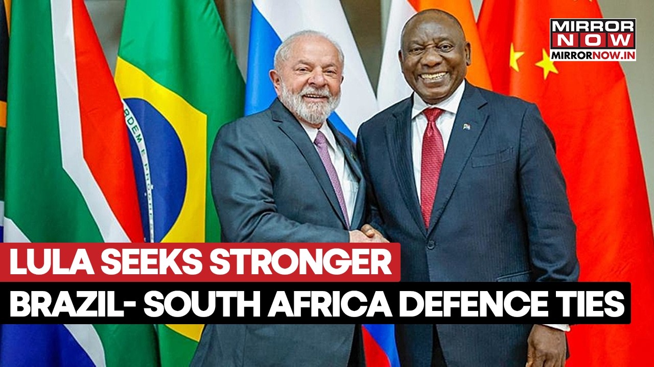 Brazil: President Lula Hosts South Africa President Ramophosa, Focuses On Boosting Defence Ties